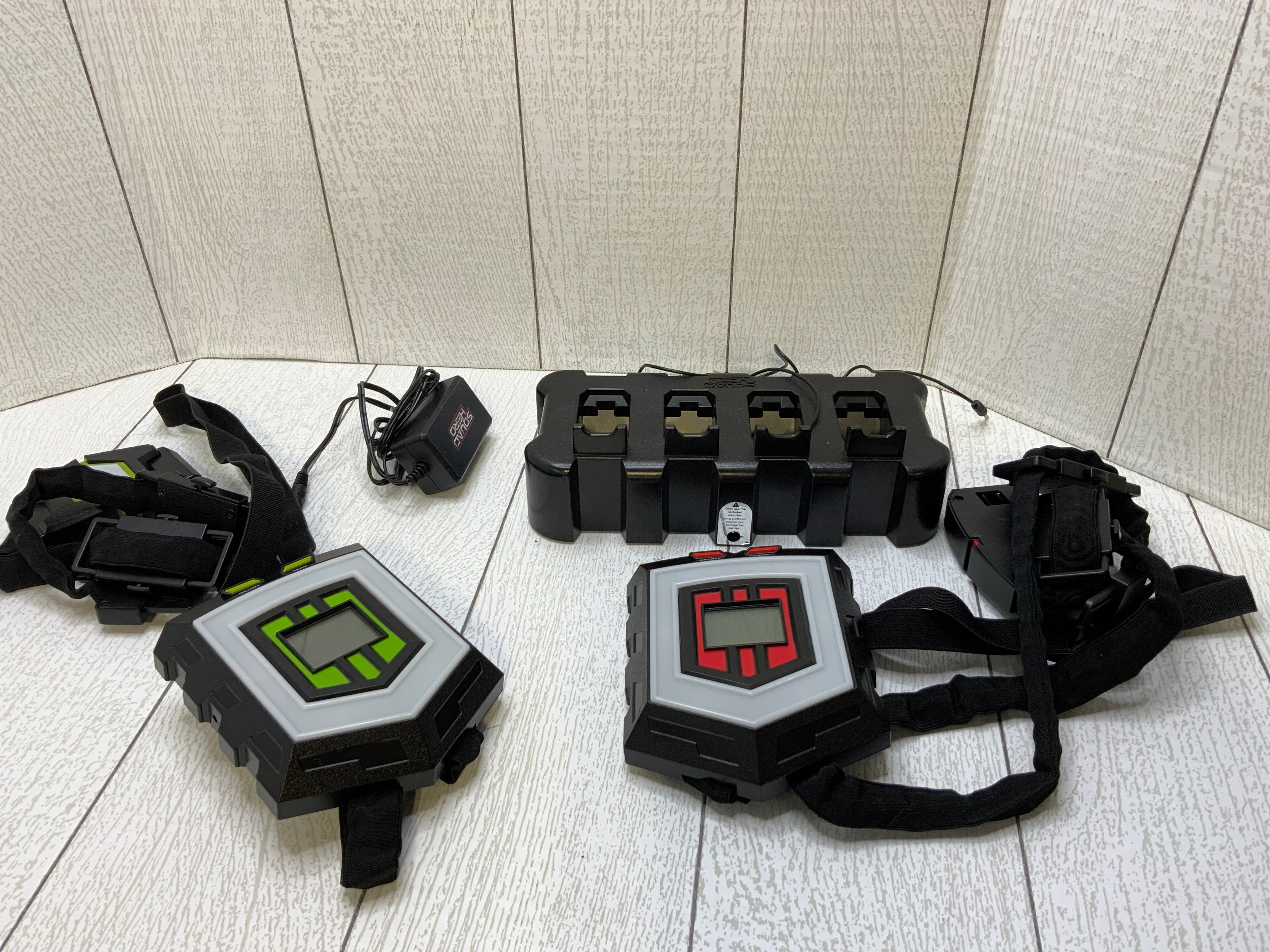 Squad Hero Rechargeable Laser Tag 360° Sensors + Innovative LCDs, (Set of 4) (7912455143662)